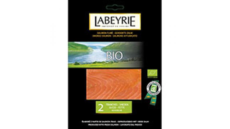 Labeyrie Salmone Affumicato Bio - Organic, 2 Fette