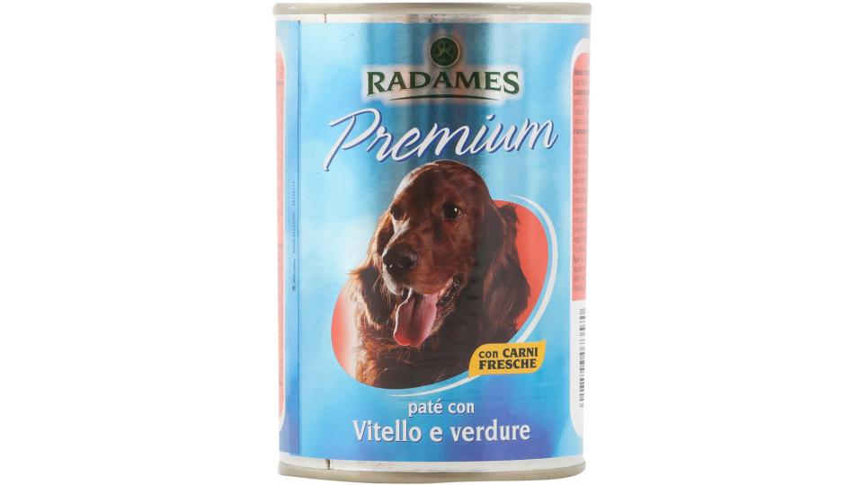 Pate' Premium per Cane Vitello e Verdure