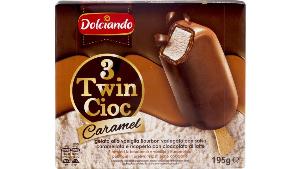 Twin Cioc Caramel 3pz