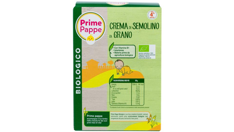 Crema di Semolino di Grano Bio