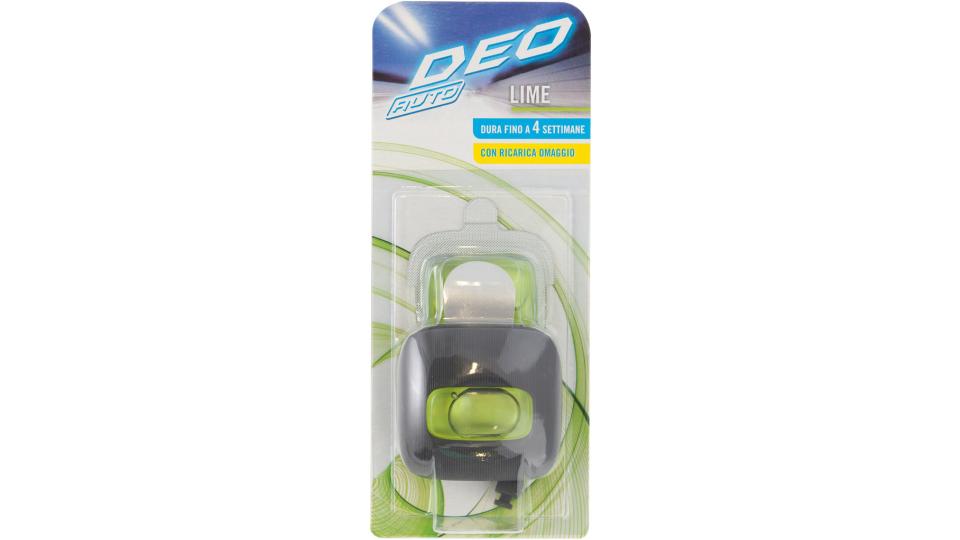 Deo Auto Gel Erogatore Ricarica Lime