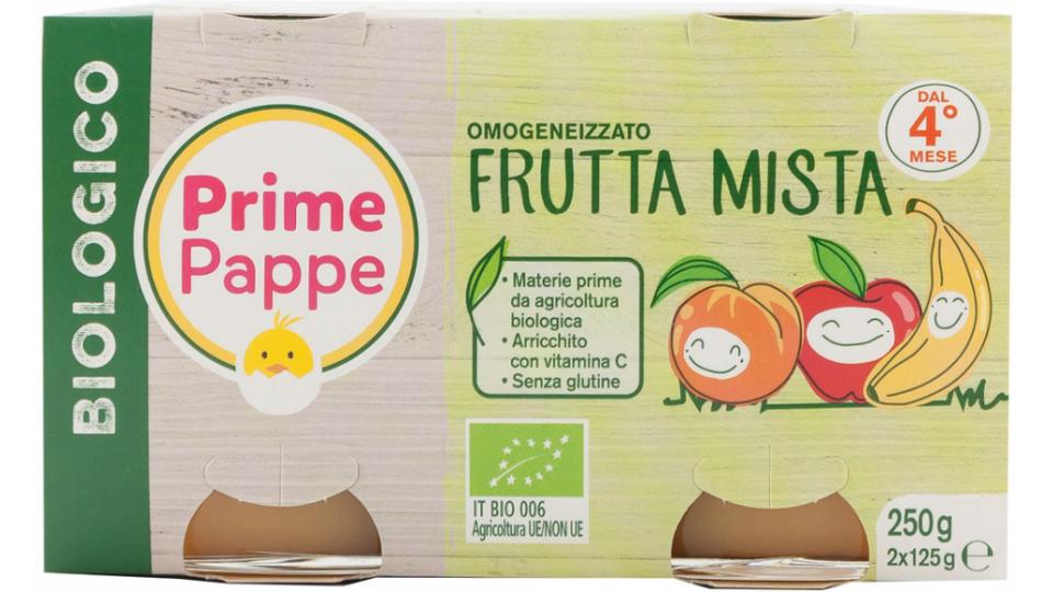 Omogeneizzato Bio Frutta Mista