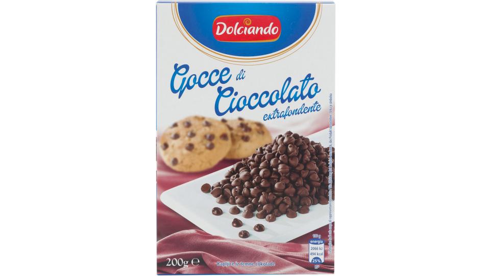 Gocce di Cioccolato Fondente