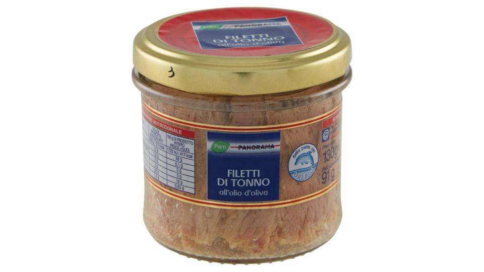 Filetti di Tonno all'Olio d'Oliva