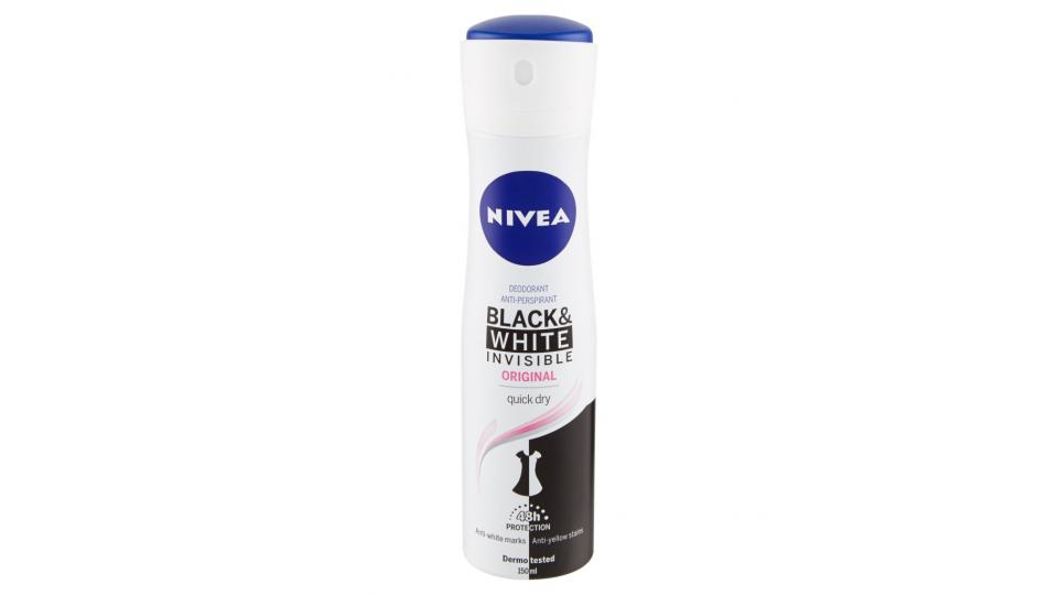 Deodorant Anti-perspirant Black & White Invisible Original