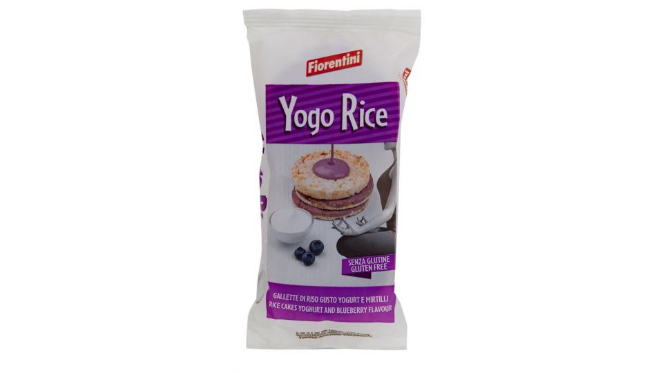 Yogo Rice Gallette di Riso Gusto Yogurt e Mirtilli