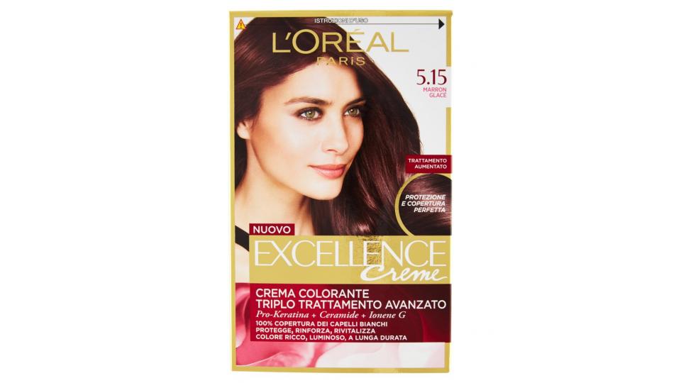 Excellence Creme Crema Colorante 5.15 Marron Glacé