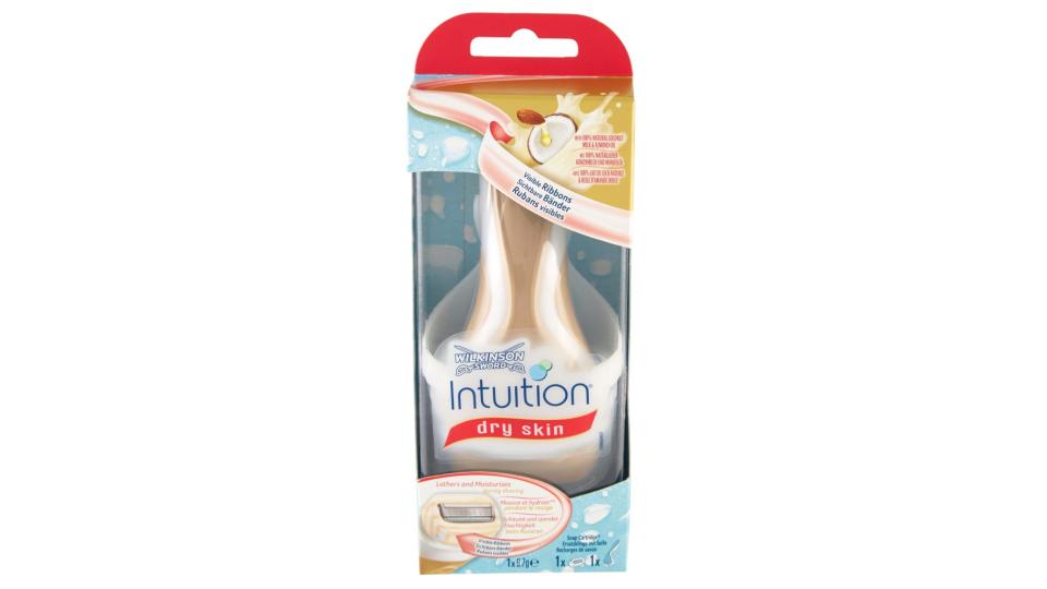 Intuition Dry Skin 1 Rasoio + 1 Ricarica di Sapone