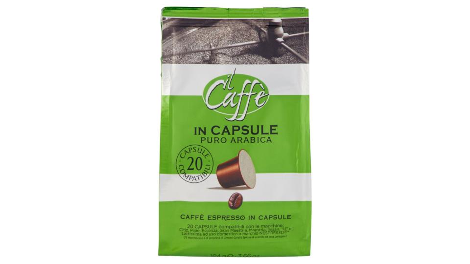 In Capsule Puro Arabica 20 Capsule