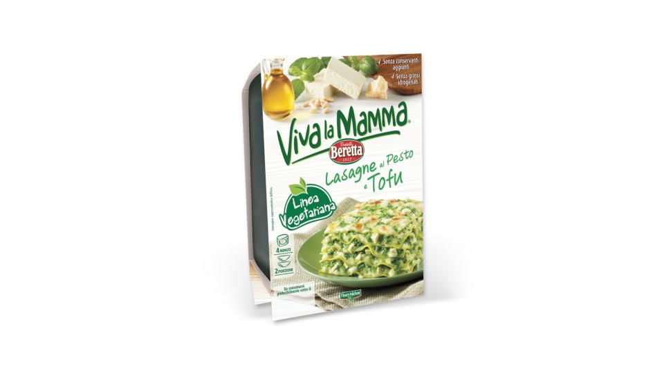 Viva la Mamma, Lasagne al Pesto e Tofu Linea Vegetariana