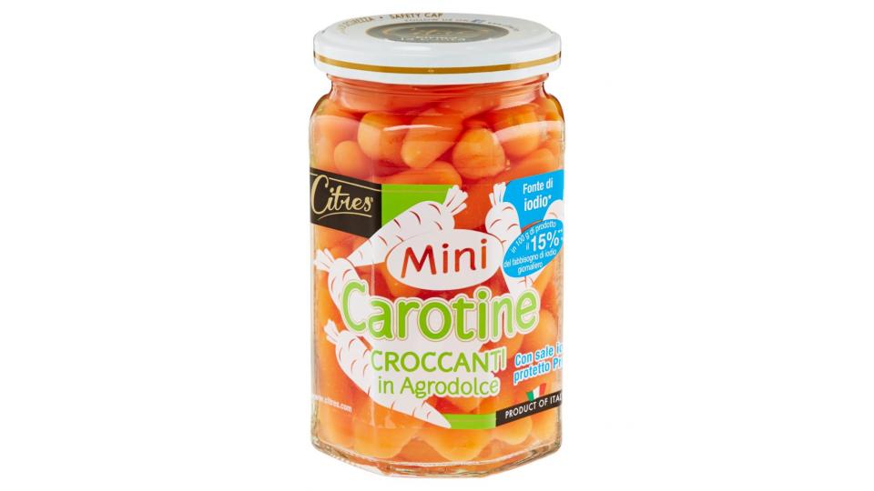 Mini Carotine Croccanti in Agrodolce