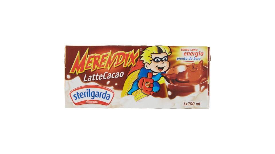 Merendix Lattecacao 3 x 200 Ml