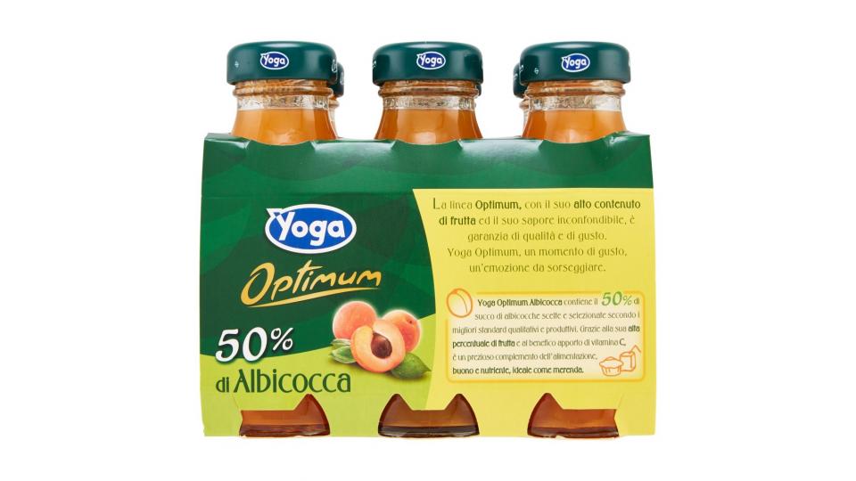 Optimum 50% di Albicocca 6 x 125 Ml