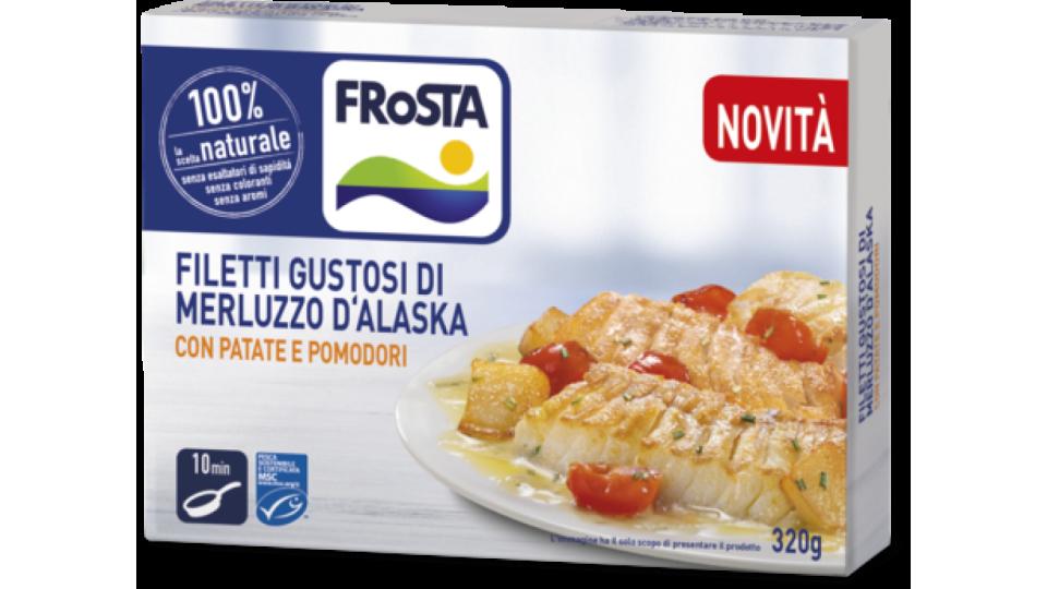 Filetti Gustosi di Merluzzo con Patate e Pomodori