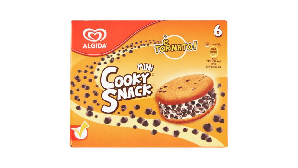 Mini Cooky Snack 6 Pezzi
