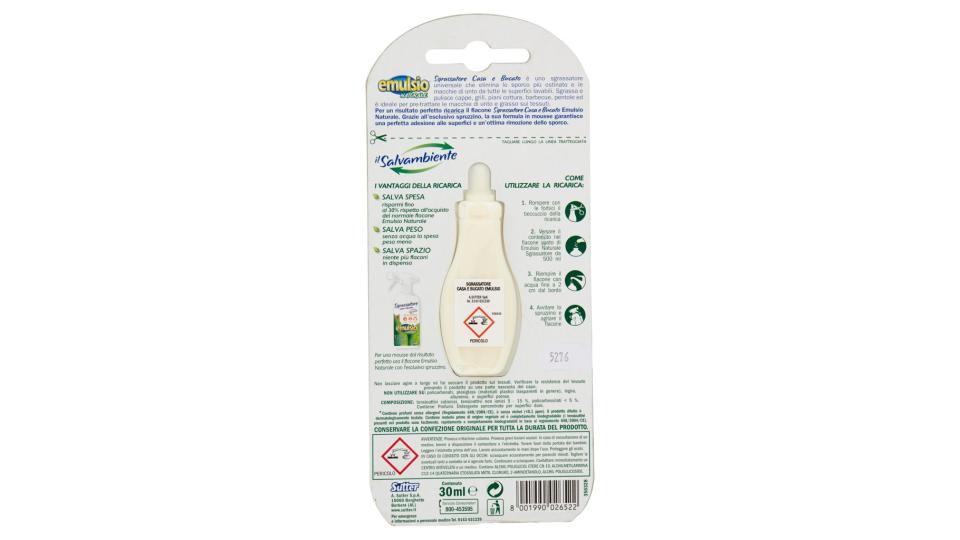 Naturale il Salvambiente Sgrassatore Casa e Bucato Ricarica