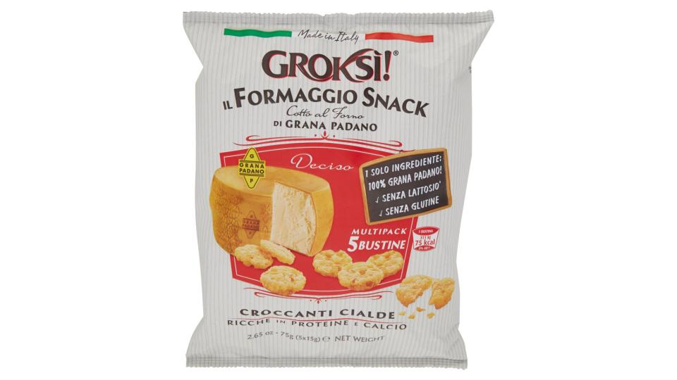 Il Formaggio Snack di Grana Padano Deciso 5 x 15 g