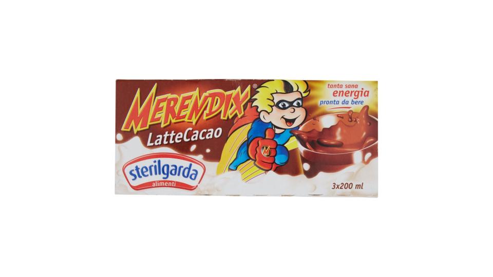 Merendix Lattecacao 3 x 200 Ml