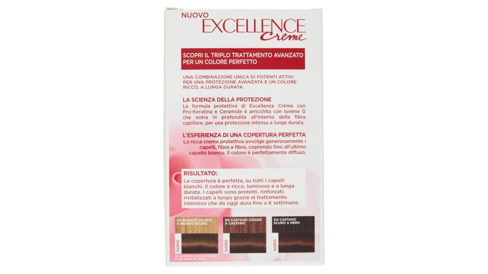 Excellence Creme Crema Colorante 4 Castano