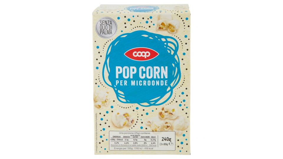 Pop Corn per Microonde