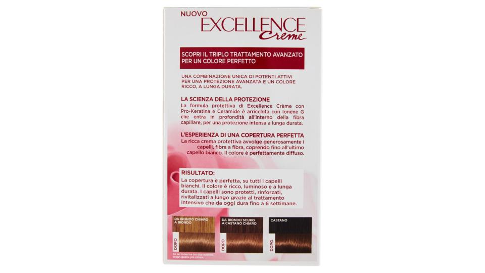 Excellence Creme Crema Colorante 7.1 Biondo Cenere