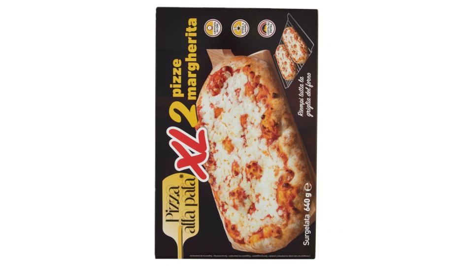 2 Pizze Margherita Xl Surgelata