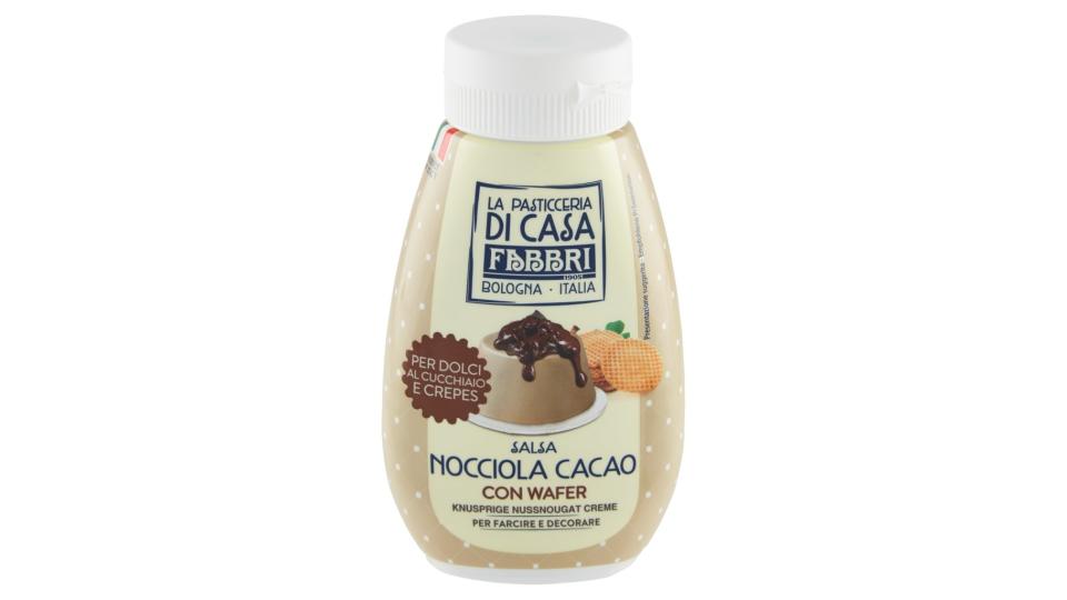 Salsa Nocciola Cacao con Wafer