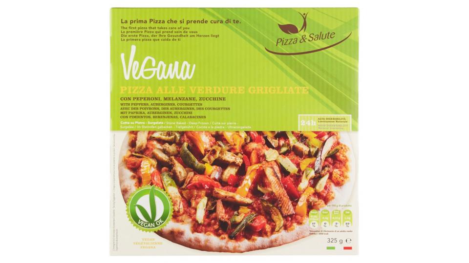 Vegana Pizza alle Verdure Grigliate