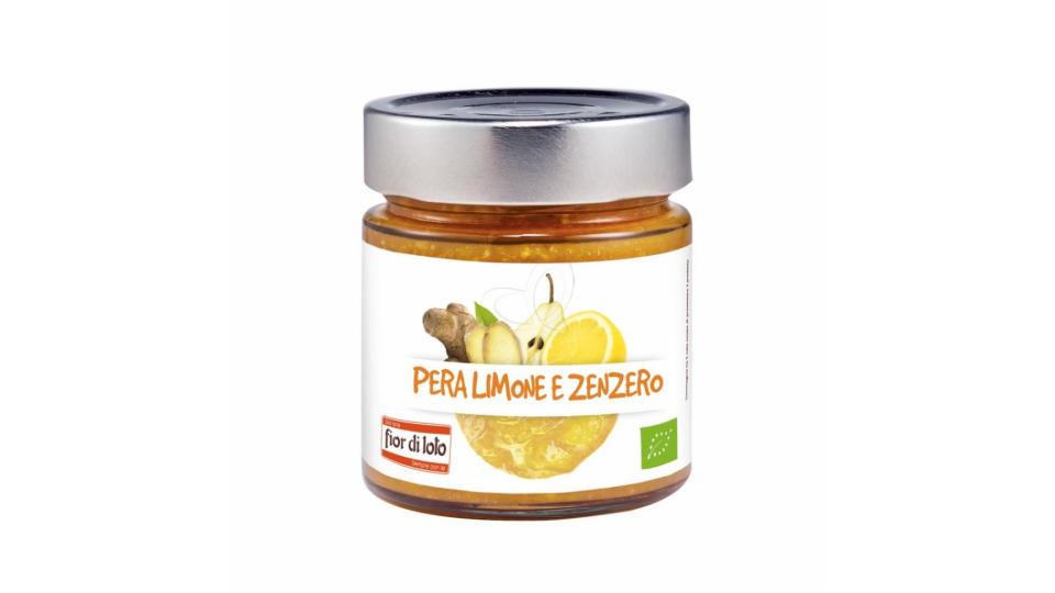 Composta Pere Limone e Zenzero Bio