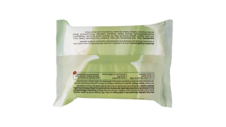 Aloe Vera 20 Salviette Struccanti