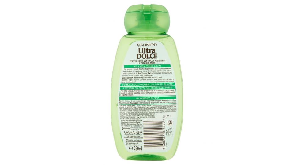 Bambini Shampoo alla Mela Verde e Kiwi