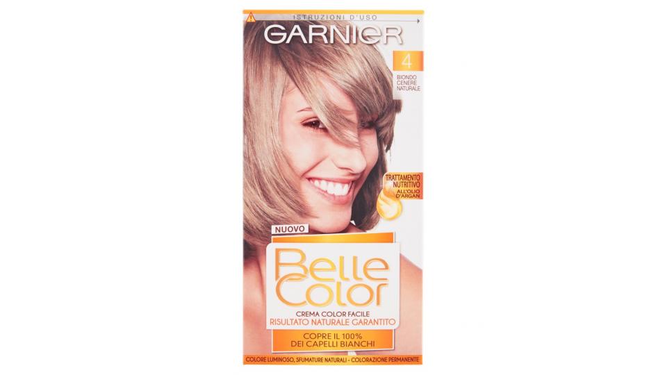 Belle Color Crema Color Facile 4 Biondo Cenere Naturale