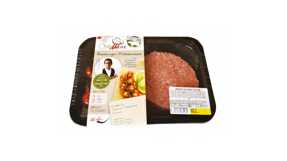 Hamburger Mediterraneo Marfisi di Bovino Adulto140 g x 2