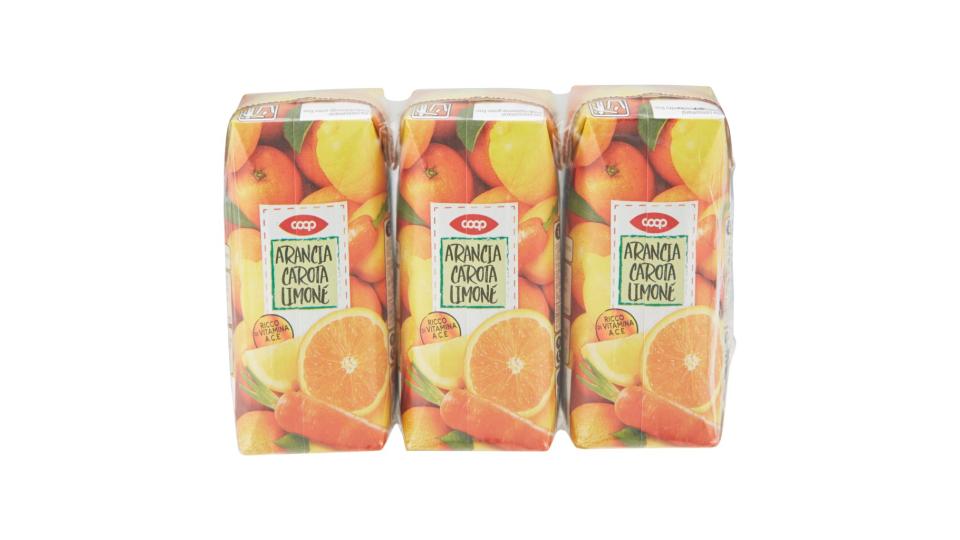 Arancia Carota Limone 3 x 200 Ml