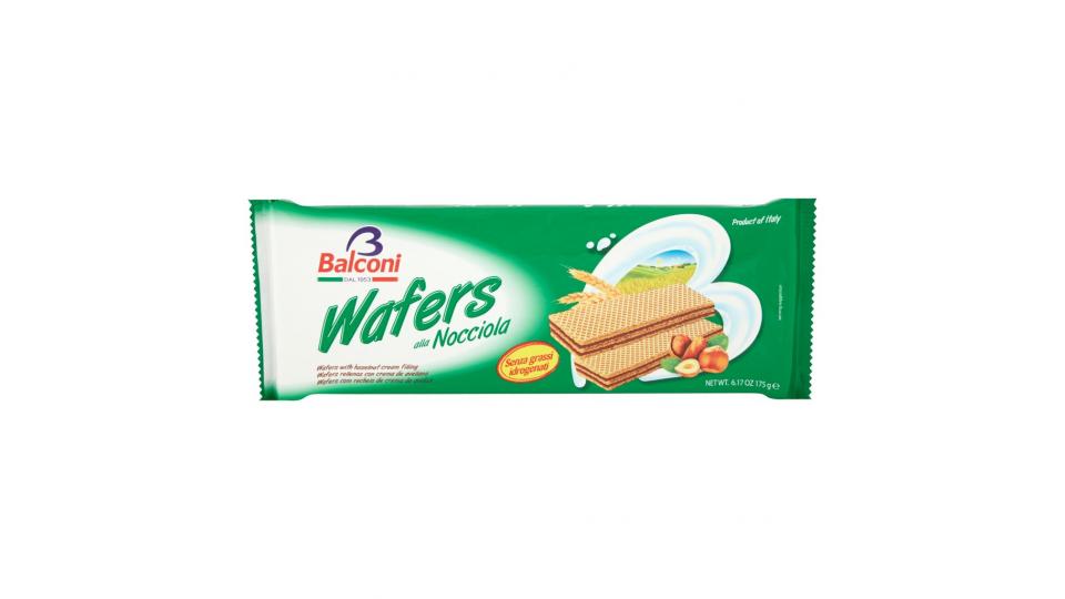 Wafers alla Nocciola