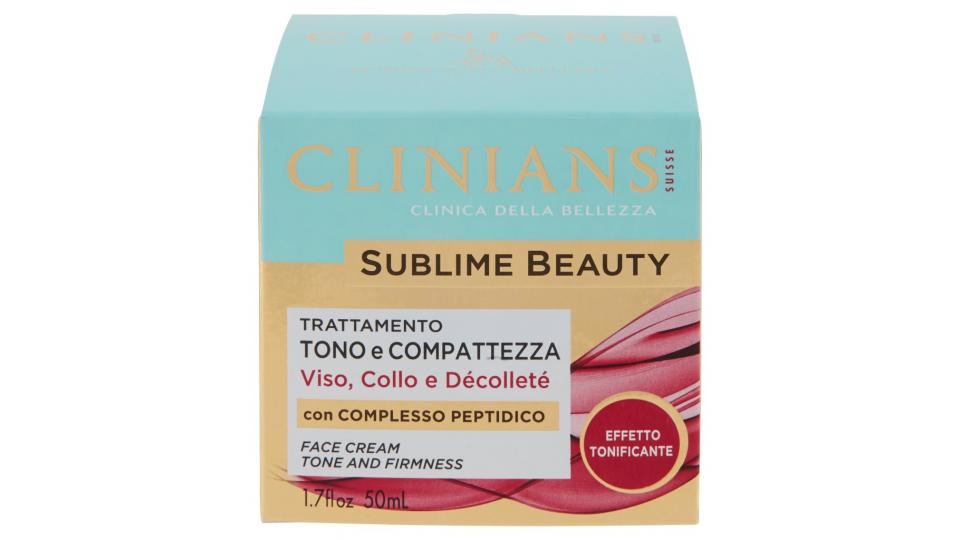 Sublime Beauty Trattamento Tono e Compattezza con Complesso Peptidico