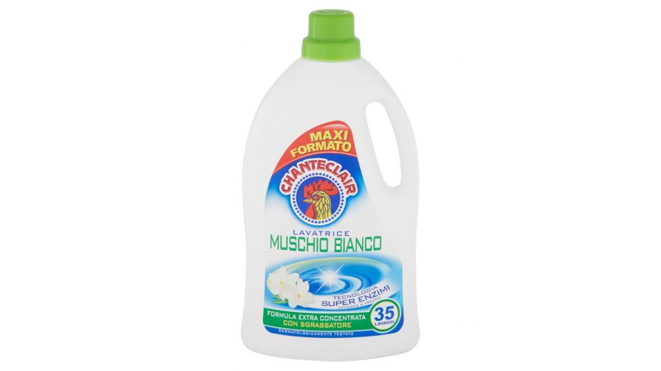 Detersivo Liquido 35 Lavaggi Muschio Bianco Chanteclair 1750ml