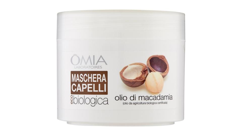 Eco Biologica Maschera Capelli Olio di Macadamia