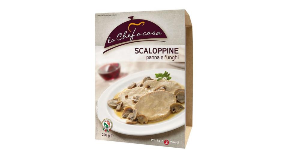 Scaloppine Panna e Funghi