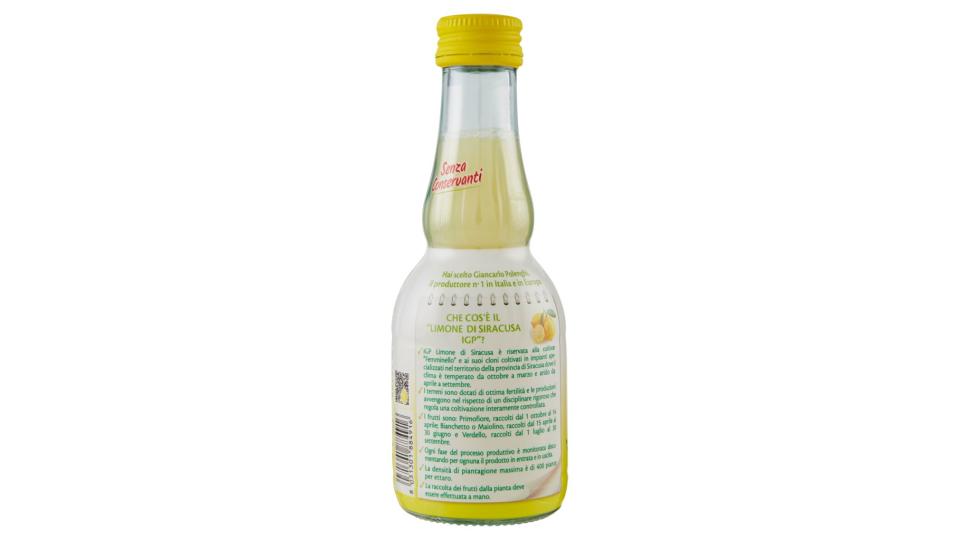 100% Succo di "limone di Siracusa Igp"