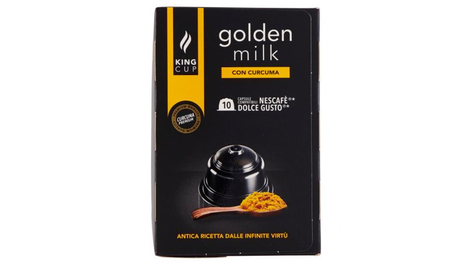 Golden Milk con Curcuma Capsule Compatibili Nescafè* Dolce Gusto*