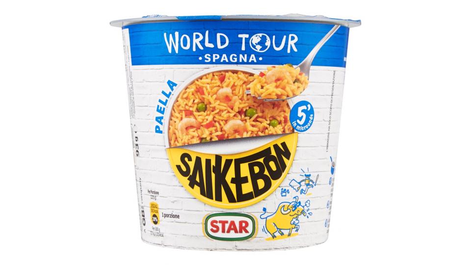 World Tour Spagna Saikebon Paella