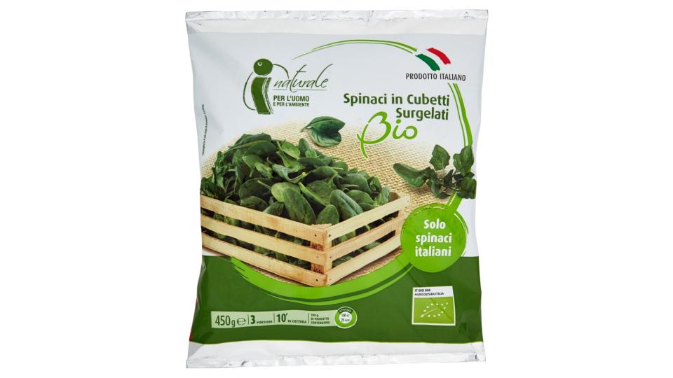 Spinaci in Cubetti Surgelati 450 g