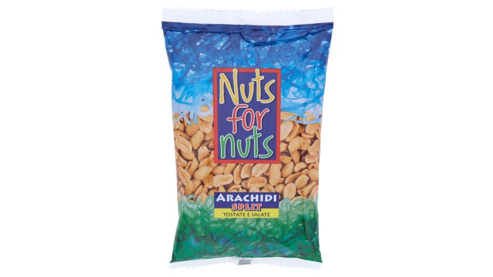 Nuts For Nuts Arachidi Split Tostate e Salate