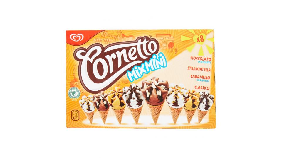 Mixmini Cioccolato-stracciatella-caramello-classico 8 Pezzi