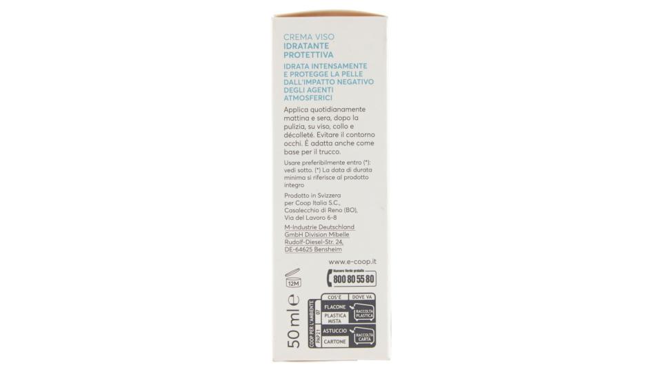 Crema Viso Idratante Protettiva Pelli Normali e Miste