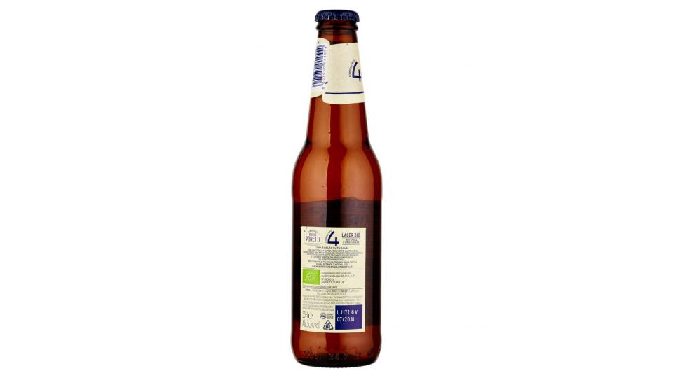 le Naturali 4 Luppoli Bio Lager Bio