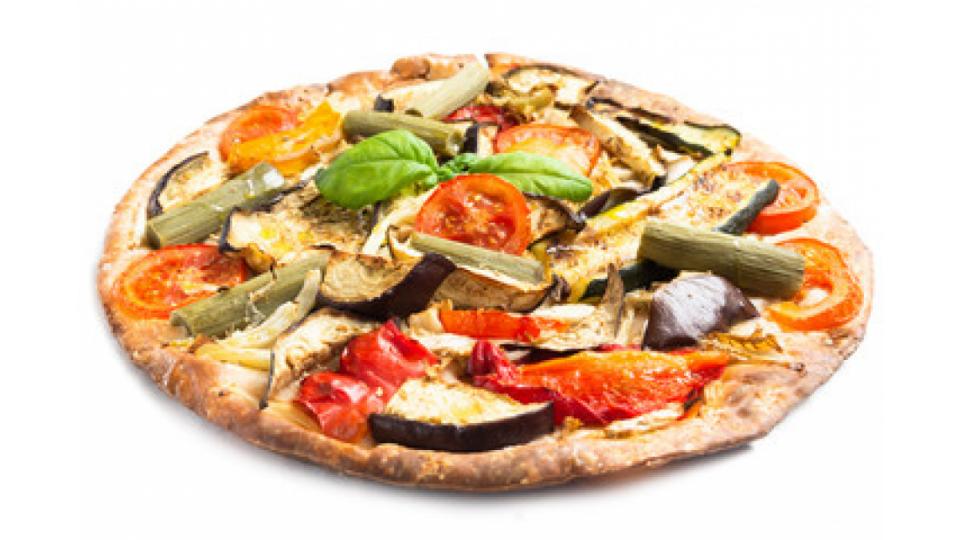 Pizza con Verdure Tonda
