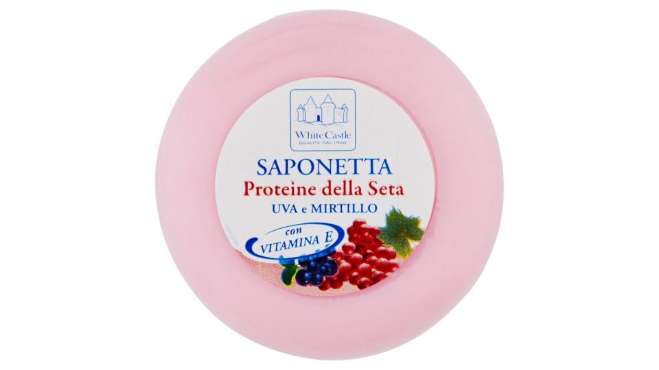 Saponetta Proteine della Seta Uva e Mirtillo