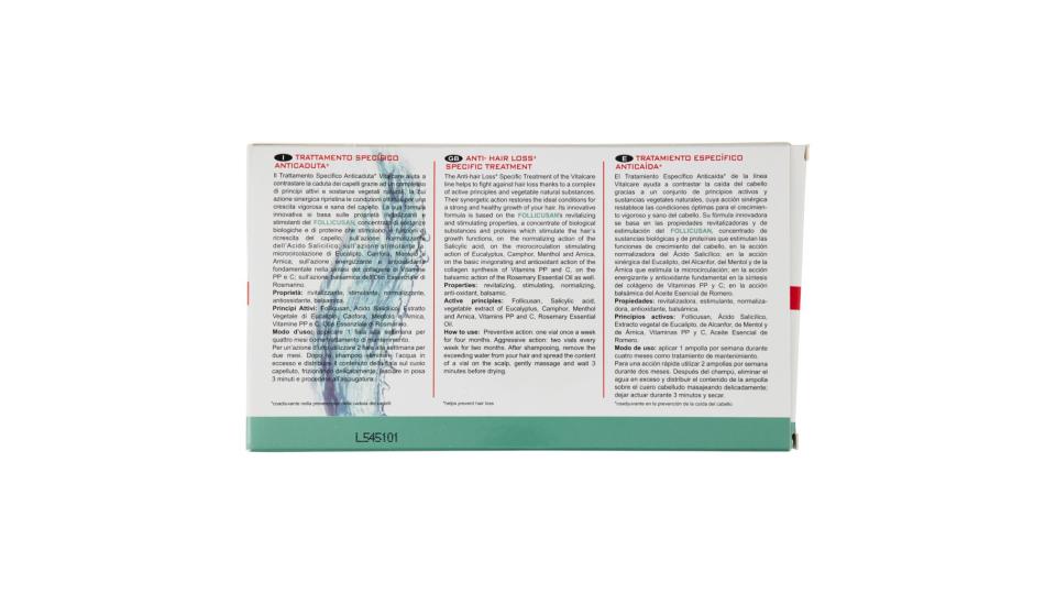 Specific Formula Trattamento Specifico Anticaduta* al Follicusan 10 x 6 Ml